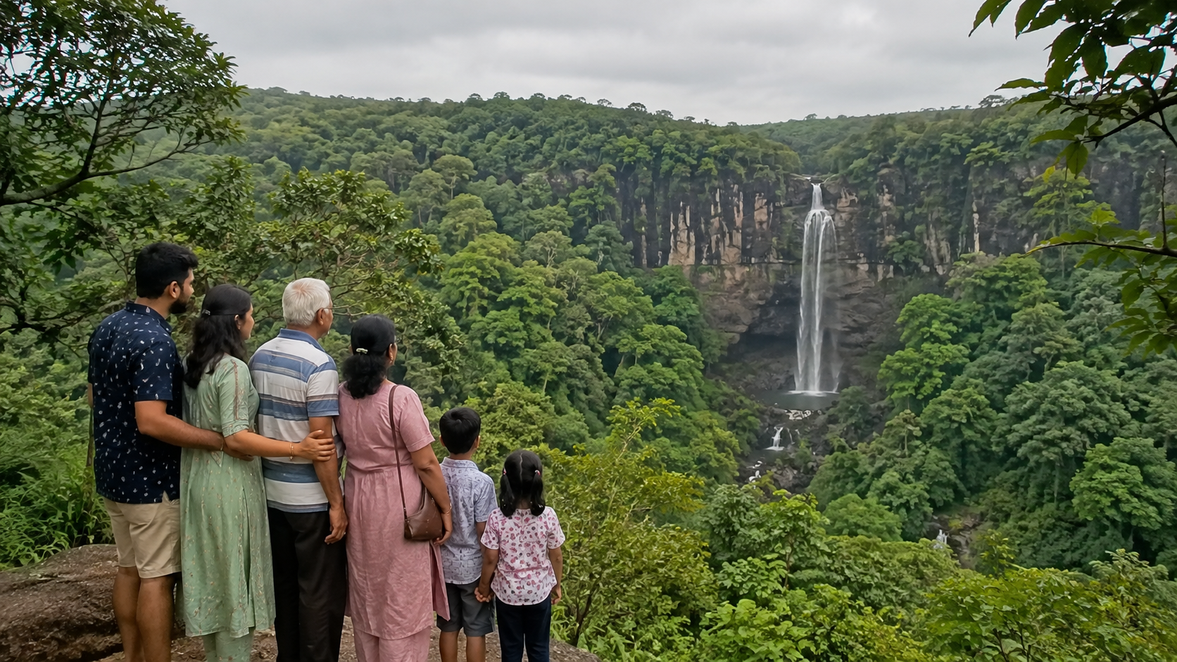 Girmal Waterfall with Family: A Viewpoint Trip, Not a Water-Play Stop