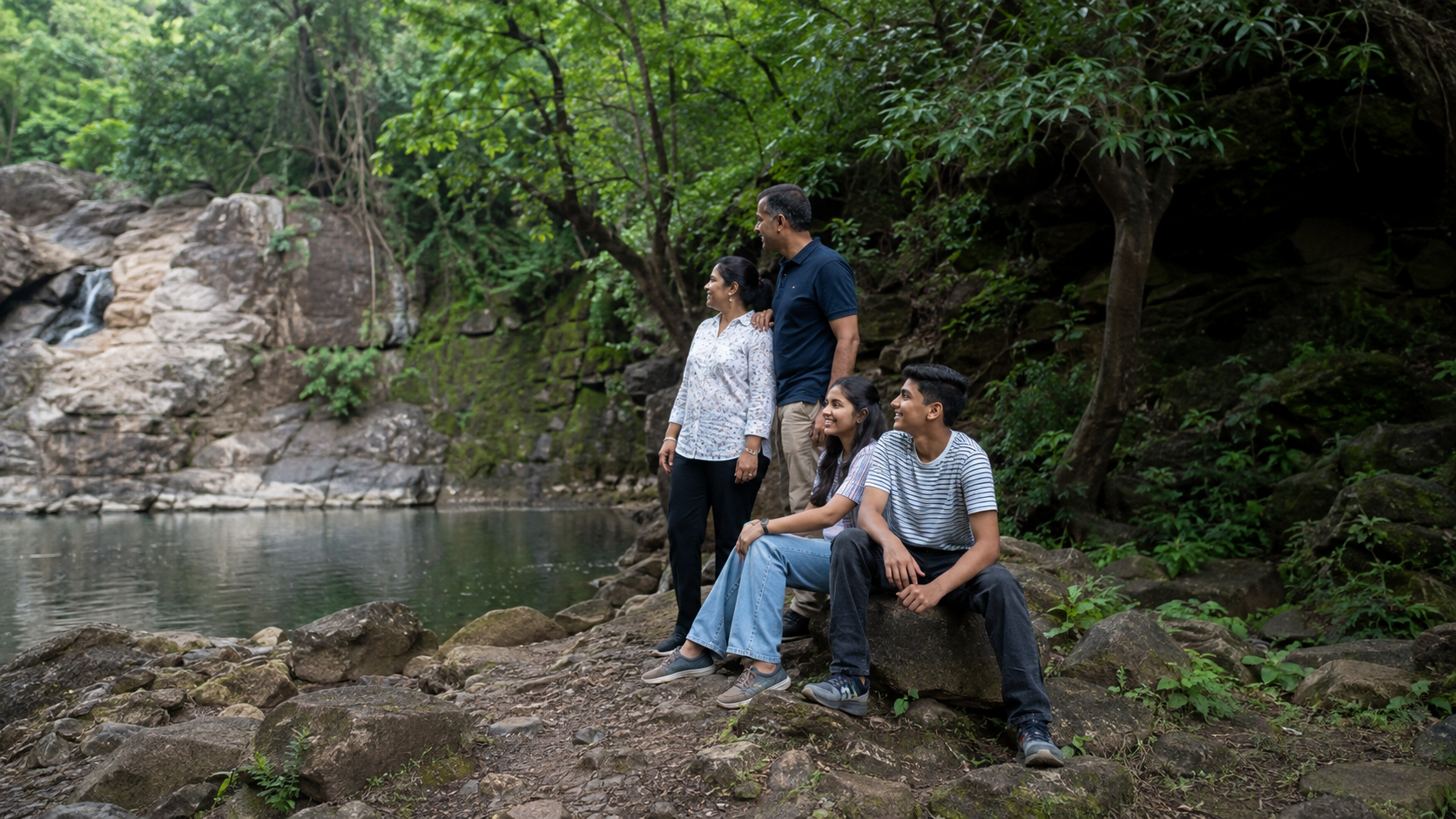 Anjani Kund and Anjani Cave with Family: Choose the Shrine Visit or the Forest Trek